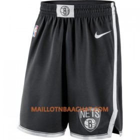 Brooklyn Nets Homme Shorts Noir Nike Swingman